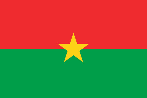Burkina Faso 3x5 Flag