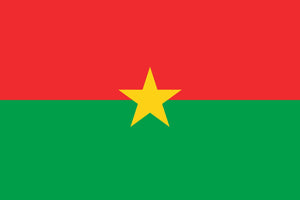 Burkina Faso 3x5 Flag