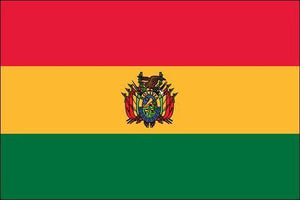 Bolivia 3x5 Flag