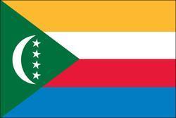Comoros 3x5 Flag