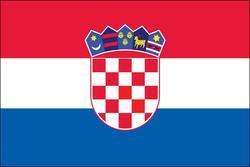 Croatia-Logo 3'x5' Flags