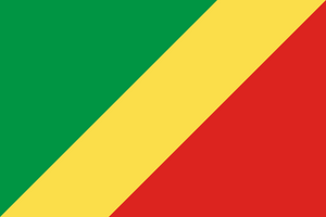 Congo-Old 3x5 Flag