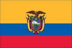Ecuador 3x5 Flag
