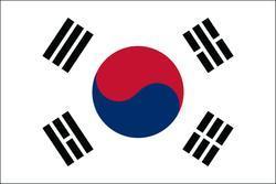 South Korea 3x5 Flag