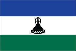 Lesotho 3x5 Flag