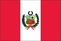 Peru 3x5 Flag