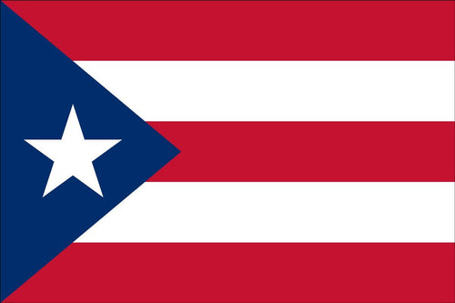 Puerto Rico 3x5 Flag