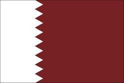 Qatar 3x5 Flag