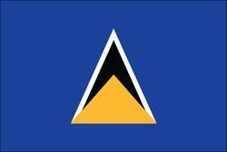 St.Lucia 3x5 Flag