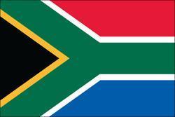 South Africia 3x5 Flag