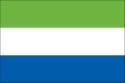 Sierra Leone 3x5 Flag