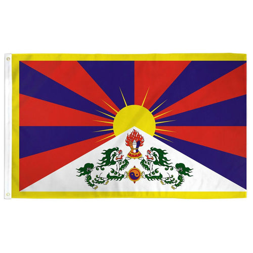 Tibet 3x5 Flag