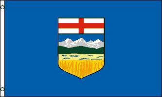 Alberta 3x5 Flag