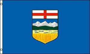 Alberta 3x5 Flag