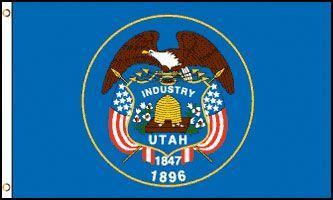Utah 3x5 Flag