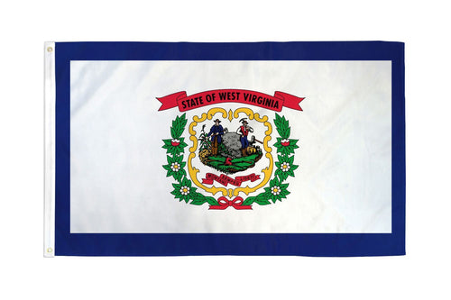 West Virginia 3x5 Flag