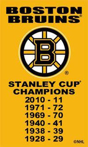 Boston Bruins-Stanley Cup 3'x5' Flag