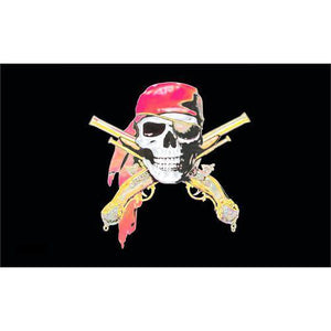 Skull & Guns 3'x5' Flags