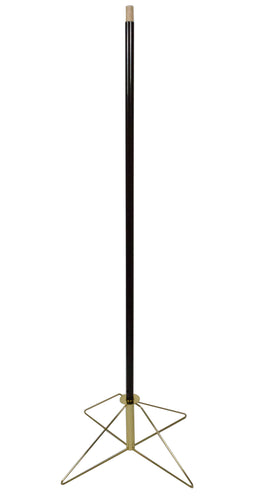 8FT 2 Piece Flag Pole -  Brown