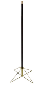 8FT 2 Piece Flag Pole -  Brown