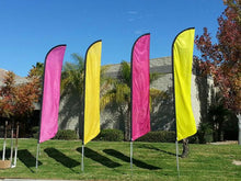 Load image into Gallery viewer, 12FT Feather Flag Pole