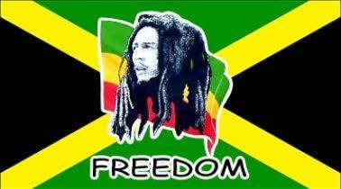 Bob Marley 2'x3' Flags