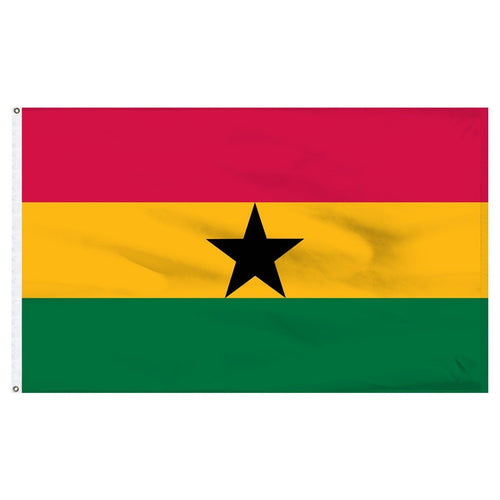 Ghana 2'x3' Flags