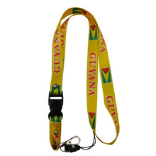 Load image into Gallery viewer, Guyana Lanyards