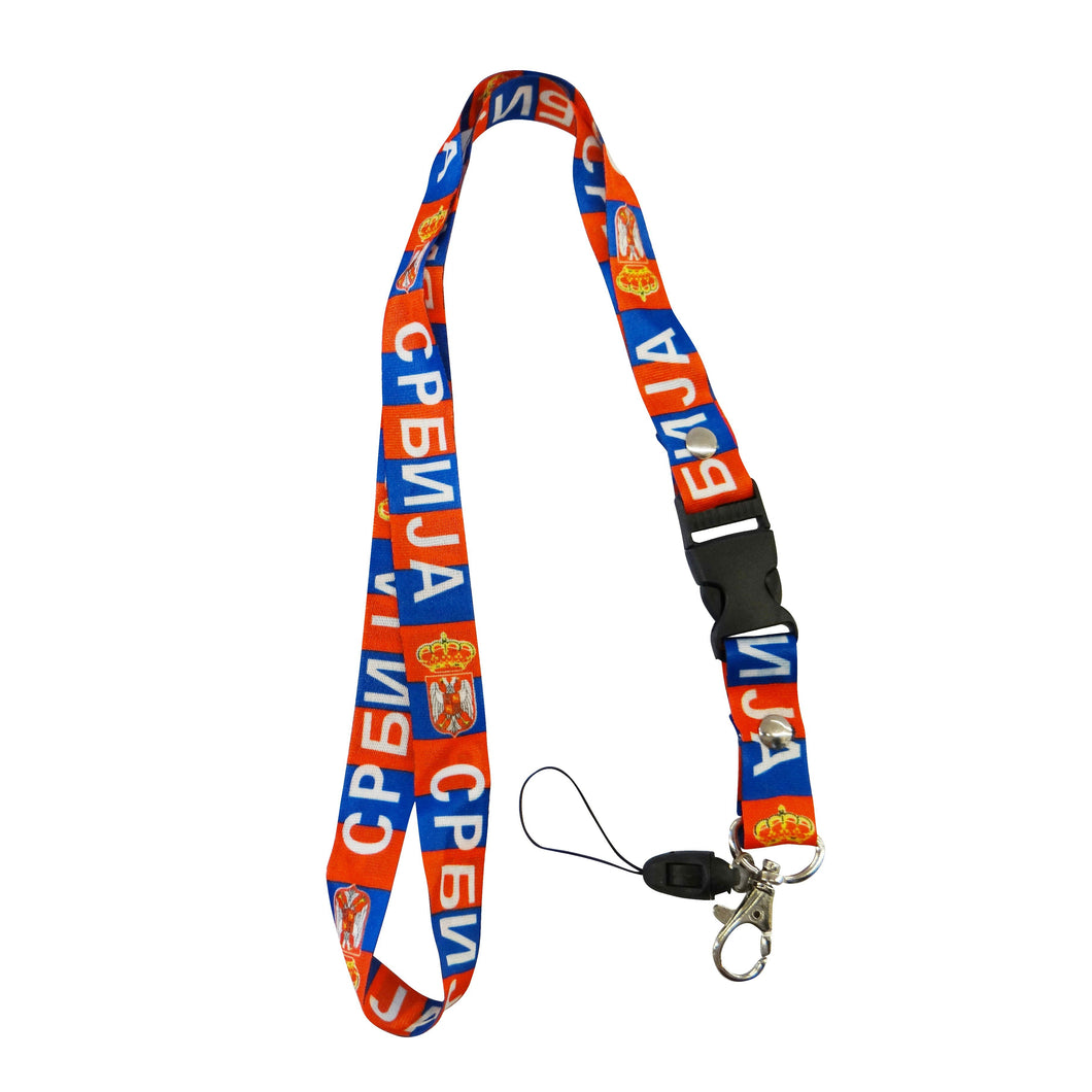 Serbia Lanyards