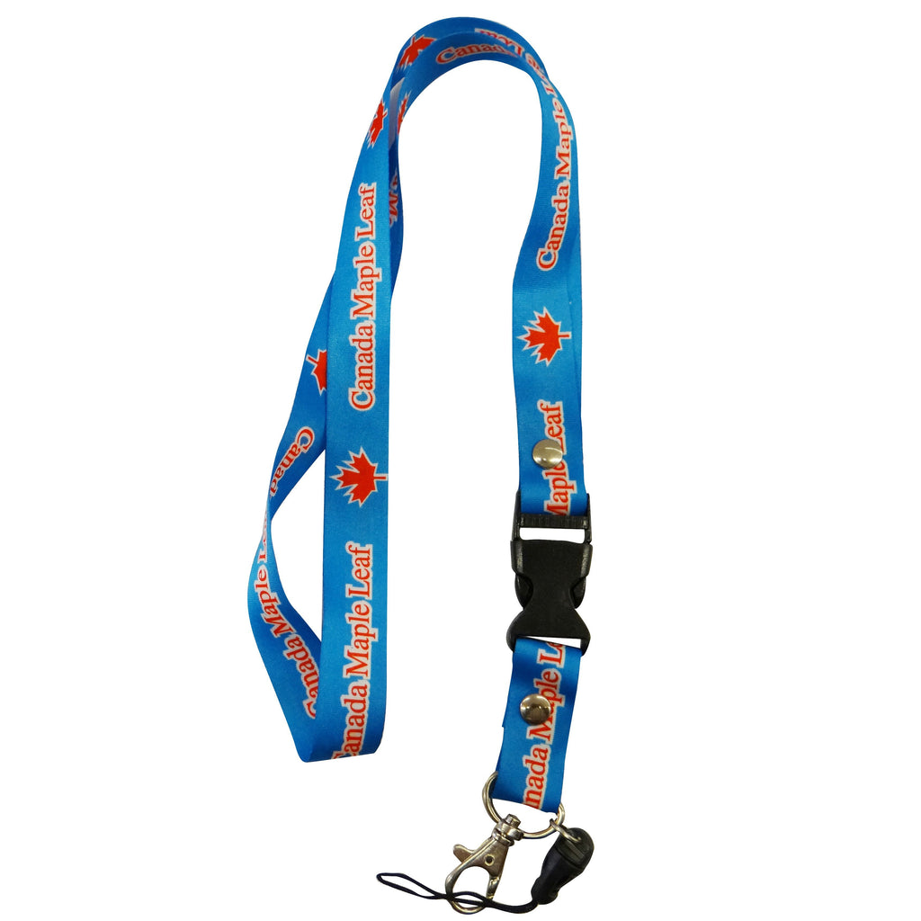 Canada Maple Leaf-Red Lanyards