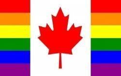 Rainbow Canada 3'x5' Flags