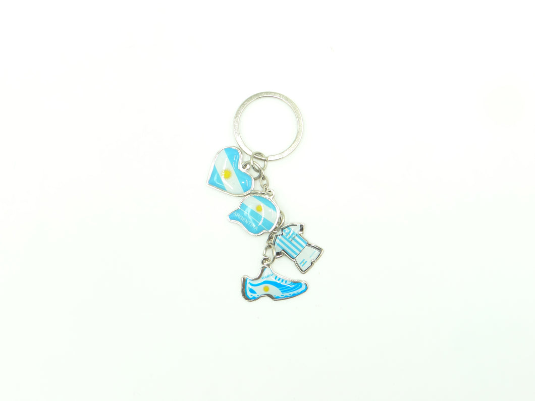 Argentina Charm Keychain