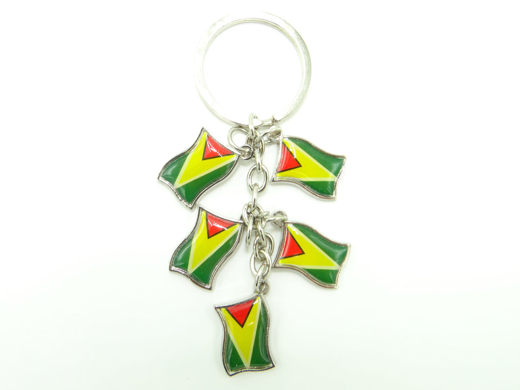 Guyana Charm Keychain