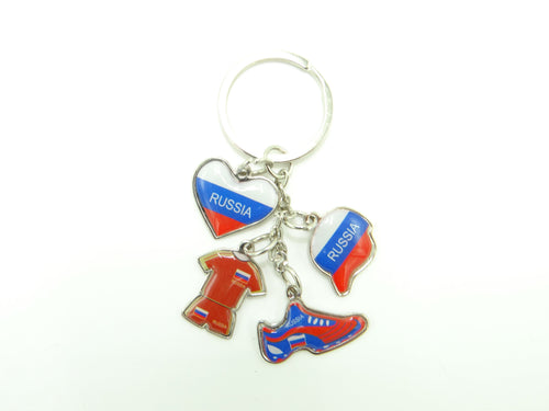 Russia Charm Keychain