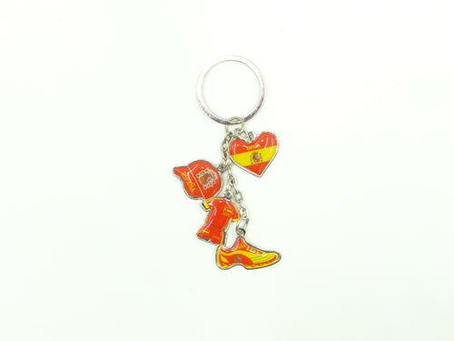 Spain Charm Keychain