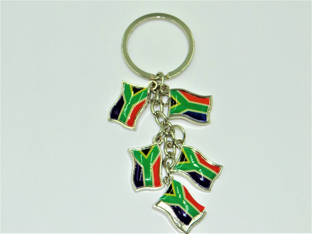South Africa Charm Keychain