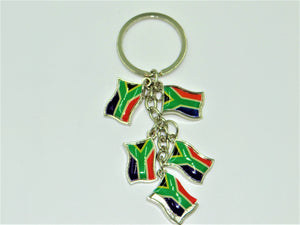 South Africa Charm Keychain