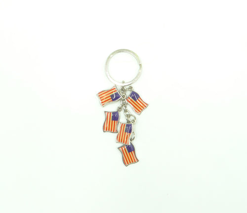 United States of America Charm Keychain