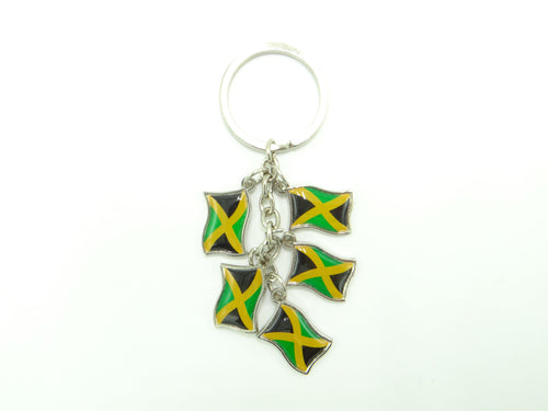 Jamaica Charm Keychain