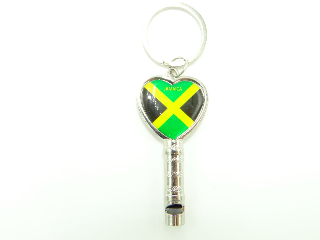 Jamaica Whistle Keychain