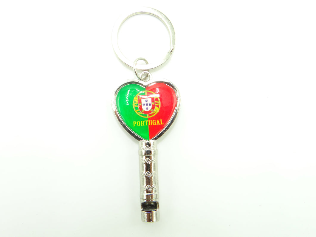 Portugal Whistle Keychain