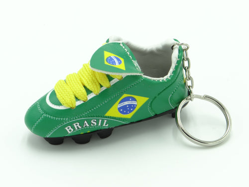 Brazil Boot Keychain 