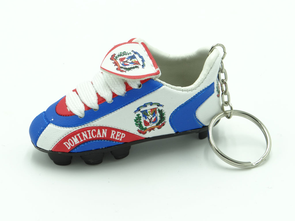 Dominican Republic Boot Keychain
