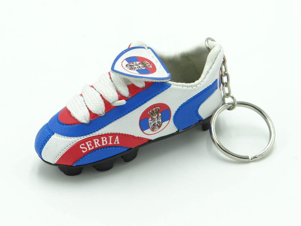 Serbia Boot Keychain 