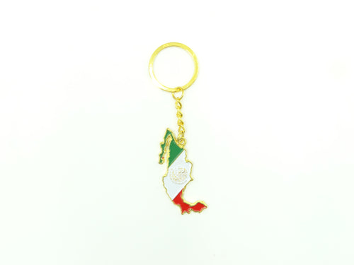 Mexico Map Keychain