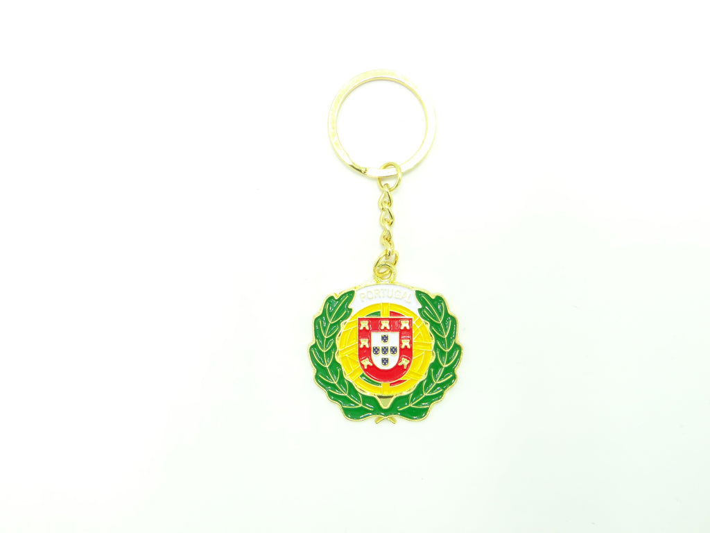 Portugal-Crest Logo Keychain