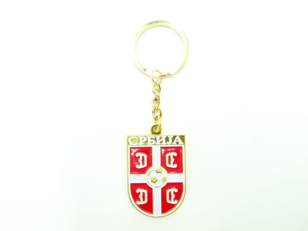 Serbia Logo Keychain