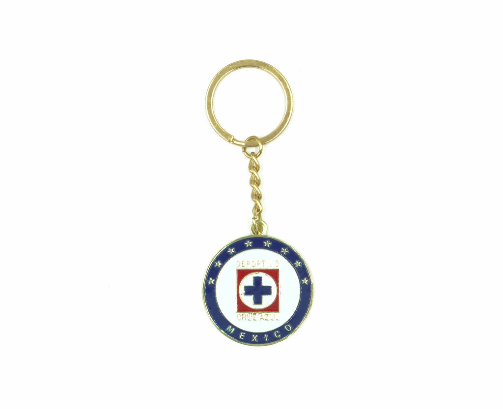 Cruz Azul Logo KeyChain