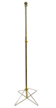 Load image into Gallery viewer, 6FT Telescopic WoodenGrain Flag Pole