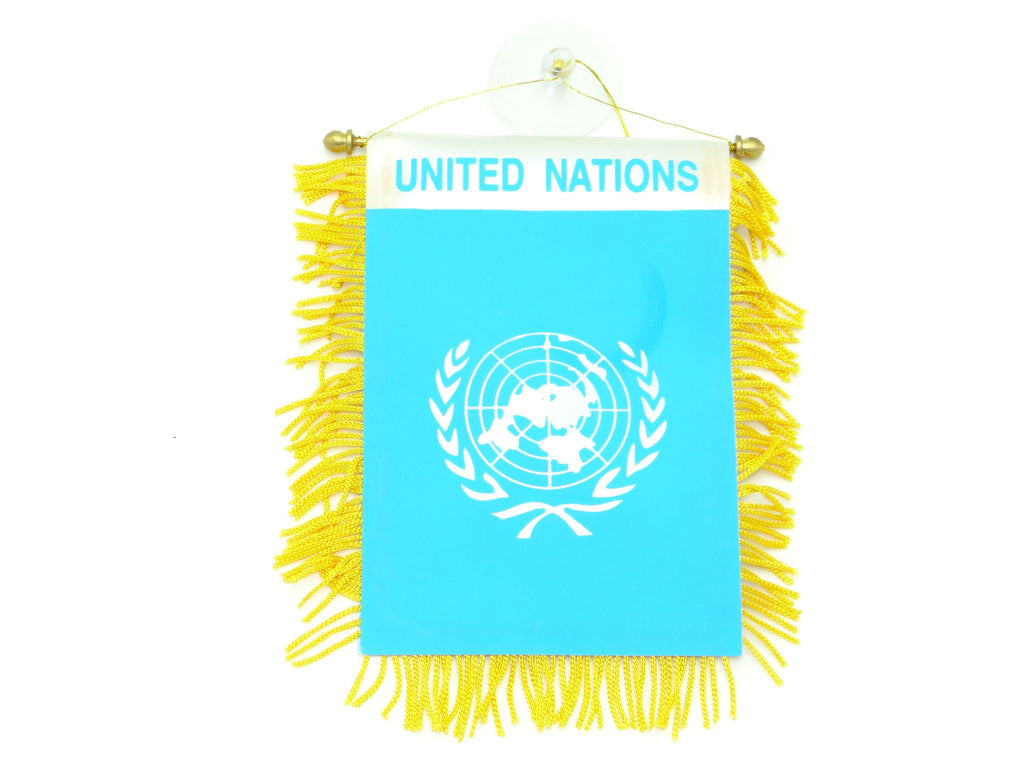 United Nations Mini Banner